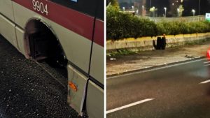 Roma – Bus TPL perde una gomma sul raccordo, strage sfiorata