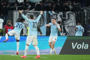 Reazione, famiglia, estasi: calcio Lazio e super Noslin, Conte fuori dalla Coppa Italia