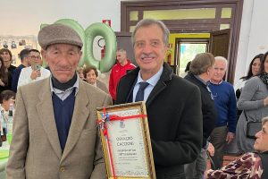 Santa Marinella – Osvaldo Caccioni compie 100 anni