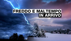 Torna il maltempo e nel weekend crollano le temperature