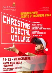 A Frosinone tecnologia e divertimento con il Christmas Digital Village