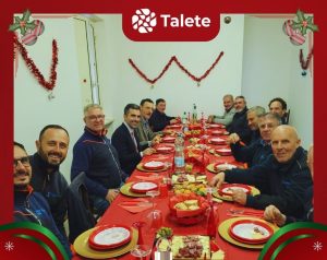 Viterbo – Talete, la foto di Natale diventa una gogna mediatica ma la società risponde: “Leggiamo tutti i commenti”