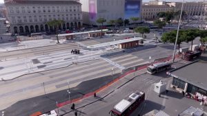 Giubileo, inaugurata la nuova Piazza dei Cinquecento a Roma