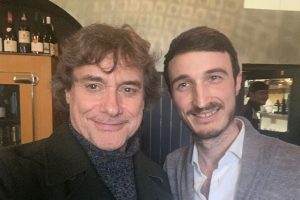 Caprarola – Alberto Angela a pranzo alla Trattoria del Cimino