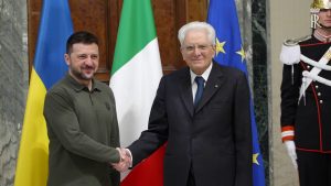 Italia-Ucraina, Mattarella riceve Zelensky