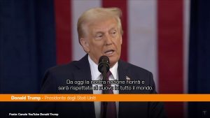 Trump “America al centro, l’età dell’oro inizia adesso”