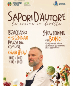 A Bracciano tornano “Sapori d’autore” e il mitico Gabriele Bonci