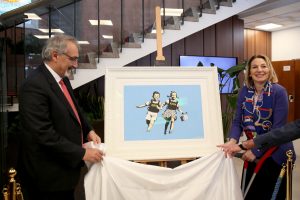 Warhol e Banksy “entrano” alla Regione Lazio