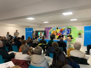 Taglio del nastro per il comitato Provinciale Unicef di Viterbo