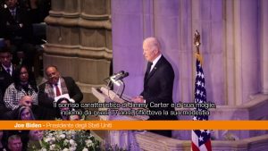 Biden “Jimmy Carter ha segnato il mio destino”