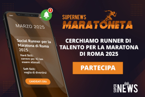 Roma, “Maratoneta SuperNews”: via alle selezioni per partecipare gratuitamente, previsti 30000 runner