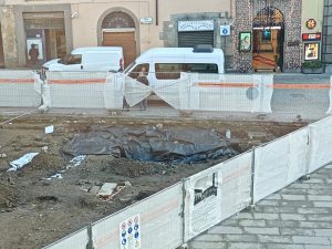 Viterbo – Lavori in Piazza del Comune, presto anche la chiusura di Via Ascenzi